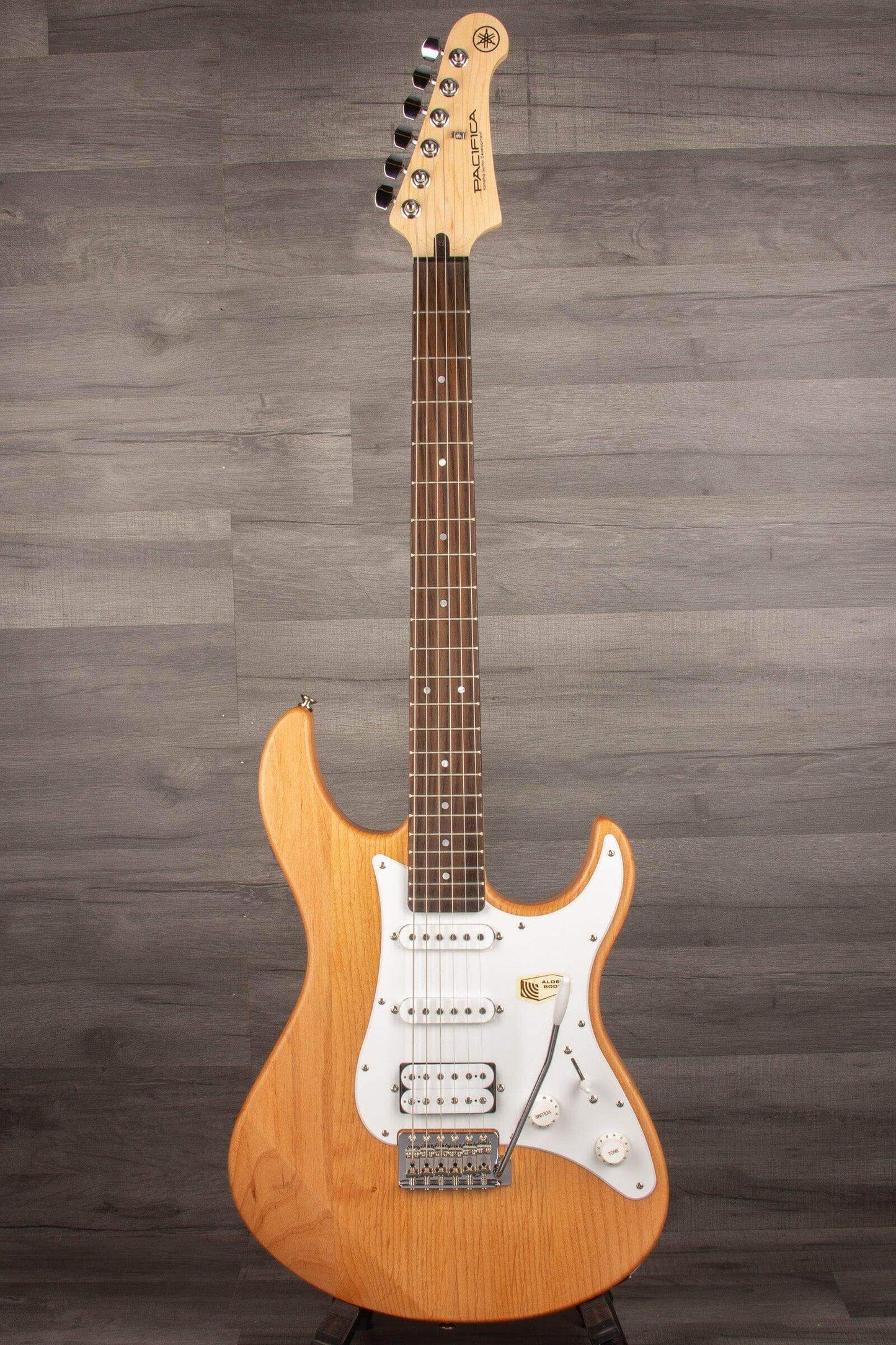 The Yamaha Pacifica 112J Yellow Natural Satin