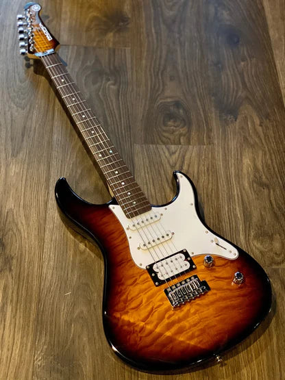 Yamaha Pacifica 212VQM Tobacco Brown Sunburst