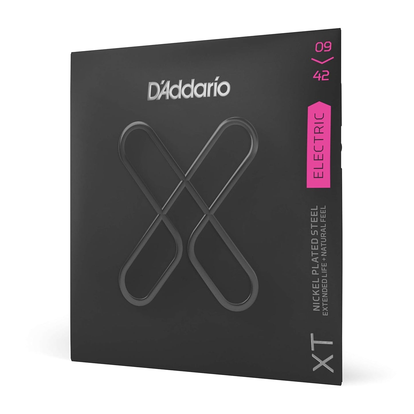 D'Addario XTE0942 XT Nickel Plated Steel Electric Guitar Strings, Super Light, 09-42