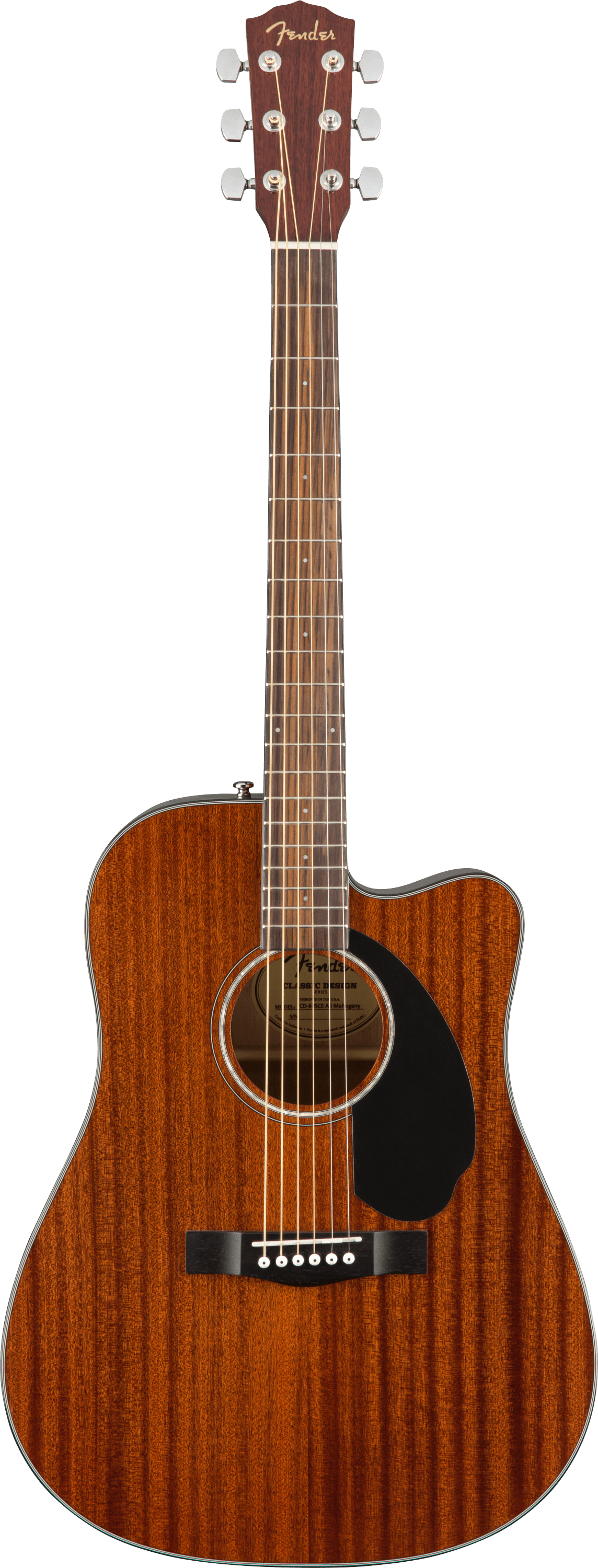 Fender CD-60SCE ALL MAH Guitar