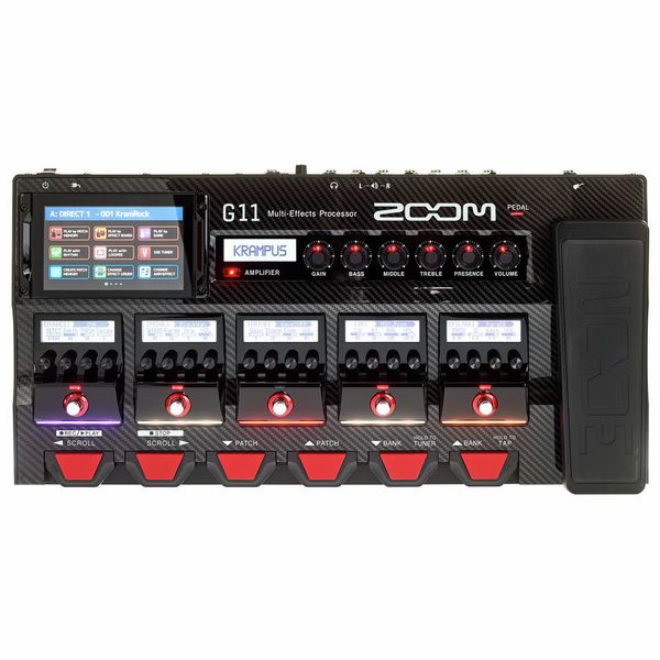 Zoom G11 multi-effects guitar processor