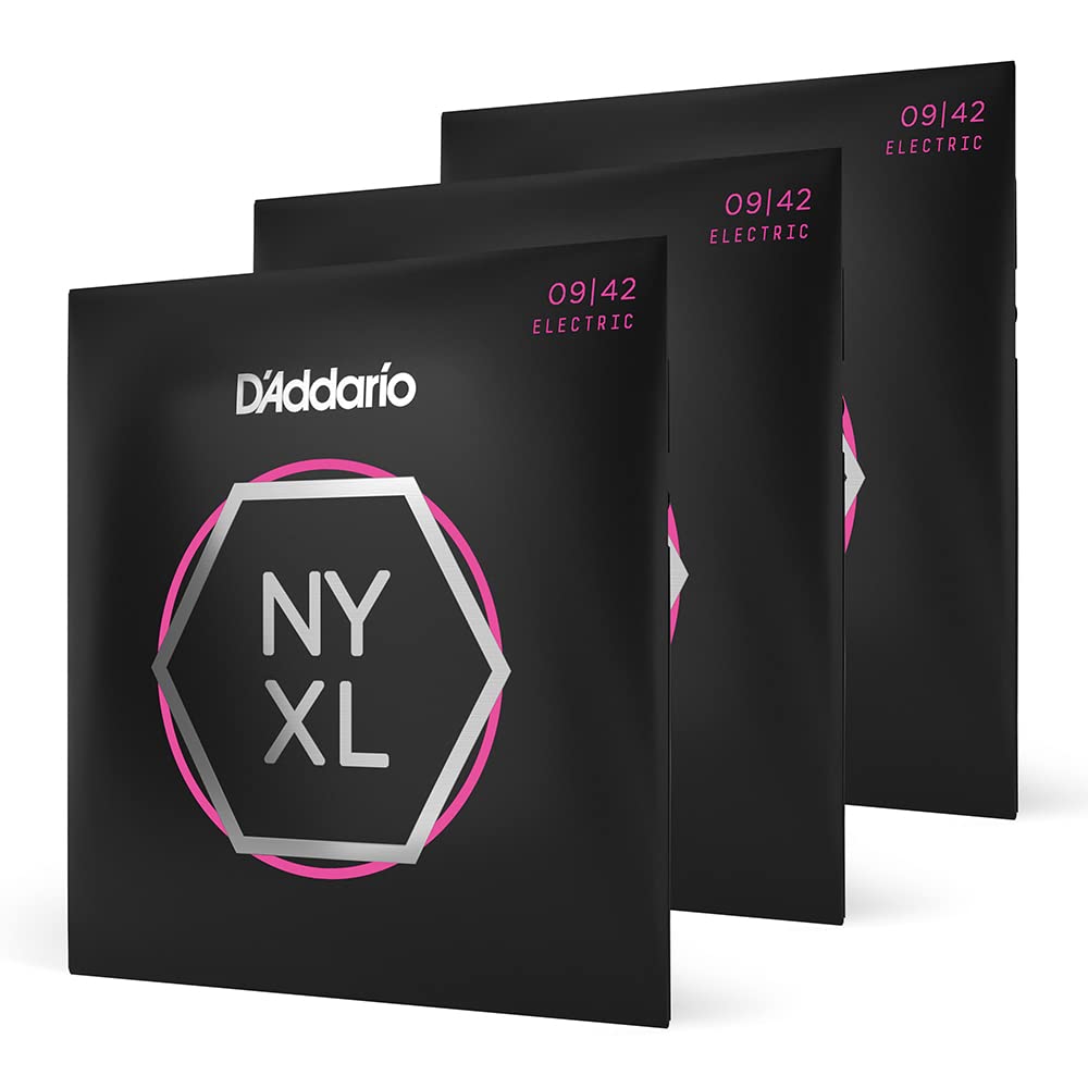 D’Addario NYXL0942 (Super Light, .009-.042) electric guitar strings