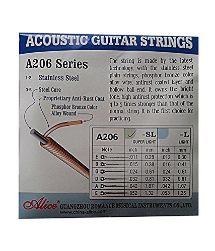 ALICE Acoustic Guitar Strings