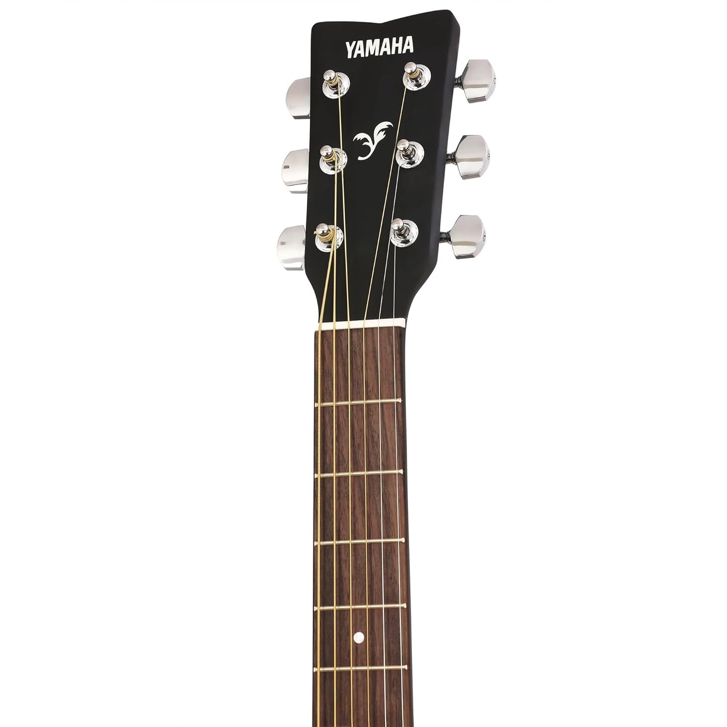 Yamaha FSX80C Semi-Acoustic Cutaway Guitar – Black Finish, 6 Strings, Full-Size, Built-in Pickup, Rich Tone, Comfortable Playability