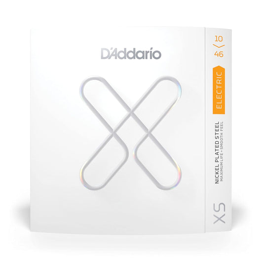 D'Addario Guitar Strings XS Coated Electric Guitar Strings XSE1046 - Regular Light, 10-46