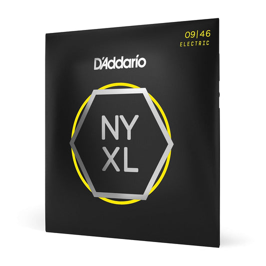 D'Addario NYXL0946 Nickel Wound Electric Guitar Strings, Super Light Top/Regular Bottom, 9-46