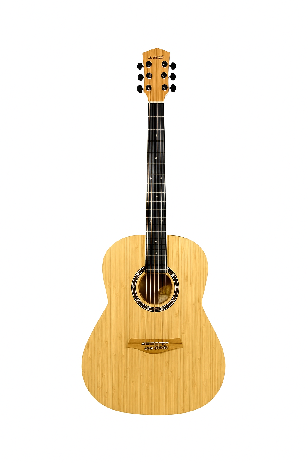Kadence Acoustica Series | Bamboo Solid Wood Acoustic Guitar KAD-BAMG-100