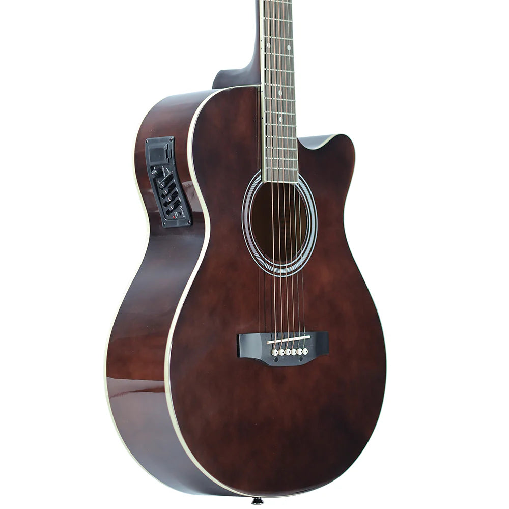 Twelfthnote Semi Acoustic Guitar BROWN