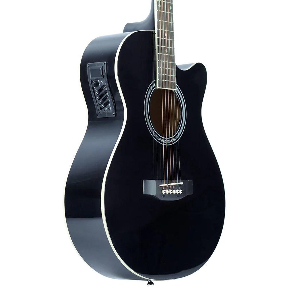Twelfthnote Semi Acoustic Guitar BLACK