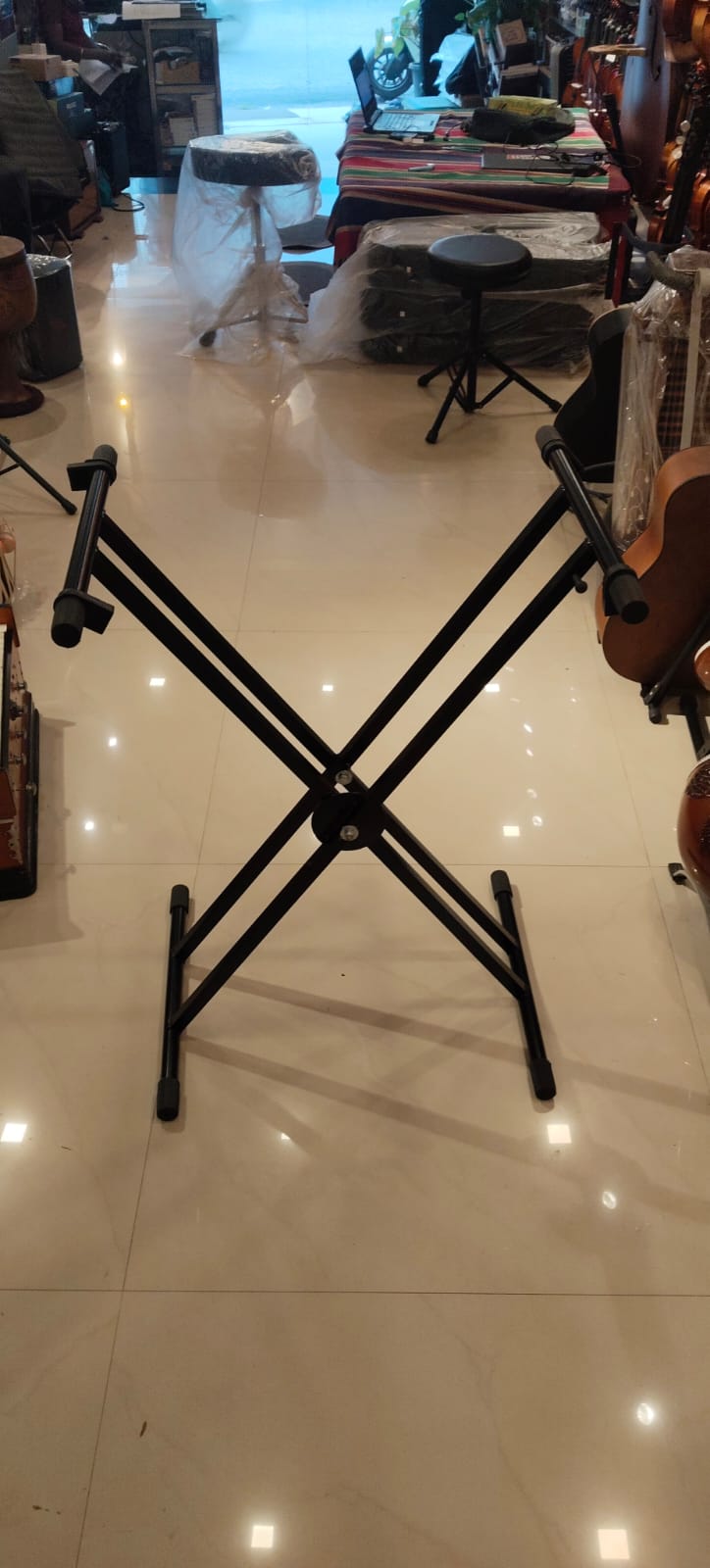 DOUBLE TUBE X-KEYBOARD STAND